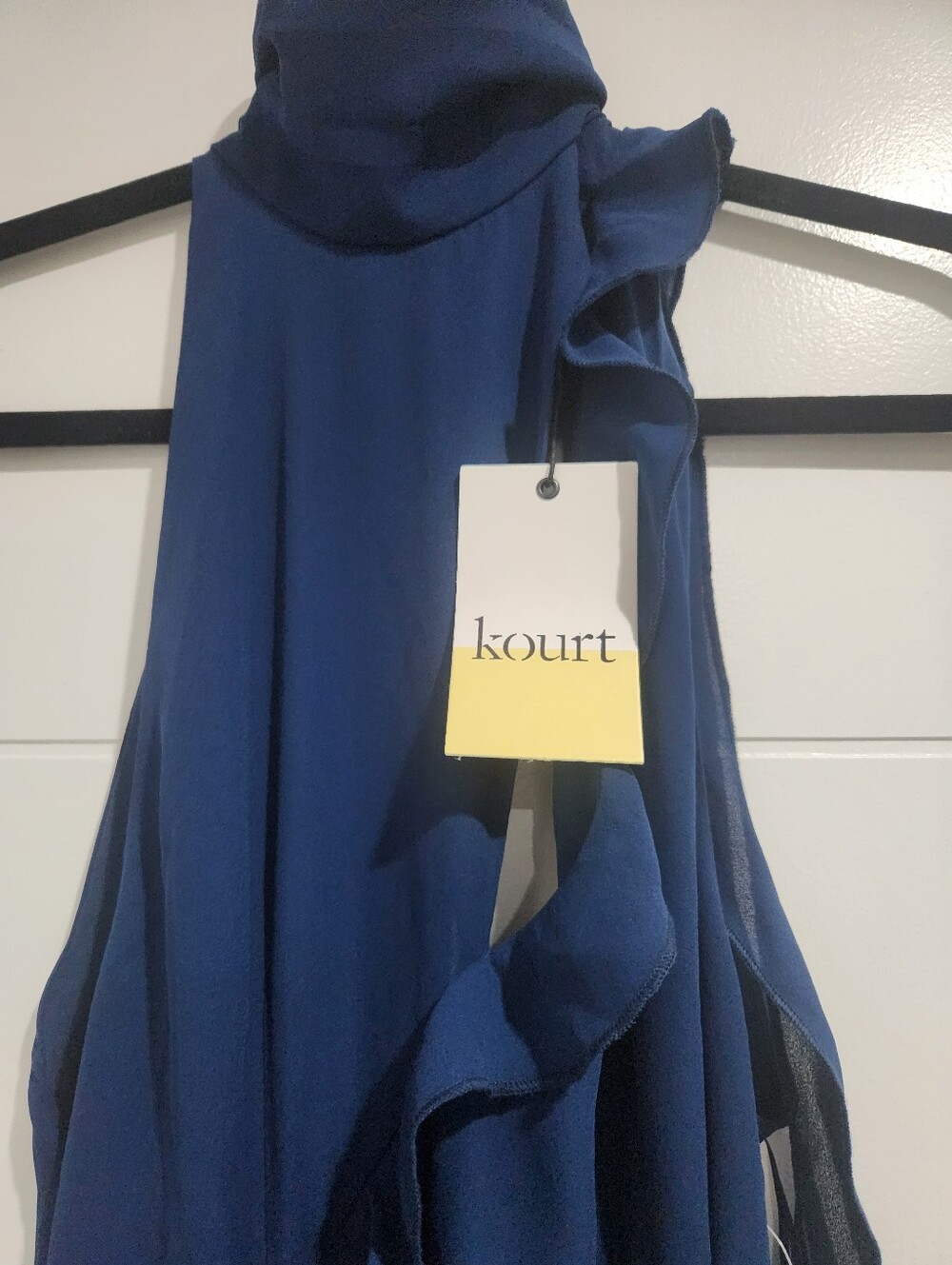 Kourt Navy Makenna Dress NWT Retail $196 On Sale - Picture 9 of 11